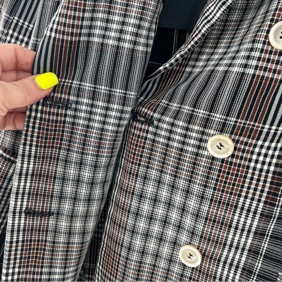 Brunello Cucinelli plaid wool double breasted blazer - Picture 6 of 13